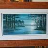 Jerry Raedeke Artwork Matted  Framed-22 - Wood Woodwork - By Larry Niekamp, Framing Woodwork Artist