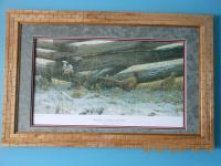 Robert Batterman Artwork Matted  Framed 61 - Wood Woodwork - By Larry Niekamp, Framing Woodwork Artist