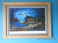 Jim Hansel  End Of The Road-83 - Wood Woodwork - By Larry Niekamp, Framing Woodwork Artist