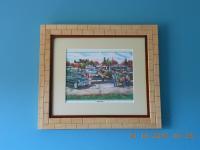 1 Tiles - Matted Frame For A 8 X 10 Photograph-182 - Wood