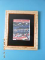 Matted  Framed 8 X 10 For A Photograph-271 - Wood Woodwork - By Larry Niekamp, Framing Woodwork Artist