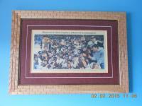 Minnesota Gopher 2002-2003 Ncaa Hockey Chanpions274 - Wood Woodwork - By Larry Niekamp, Framing Woodwork Artist