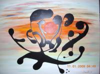 You Are My Sunshine - Acrylic Paintings - By Sunanta Deangdeelert, Abstract Painting Artist