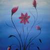 Good Morning Darling - Acrylic Paintings - By Sunanta Deangdeelert, Flower Painting Artist