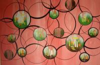 Connect - Acrylic Paintings - By Sunanta Deangdeelert, Abstract Painting Artist
