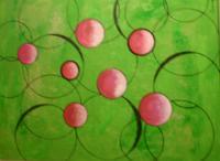 Connect - Acrylic Paintings - By Sunanta Deangdeelert, Abstract Painting Artist