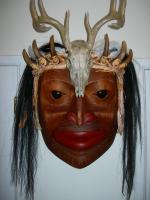 Northwest Coast - Shaman King Portrait Mask - Western Red Cedar