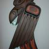 Raven Steals The Light Plaque - Western Red Cedar Woodwork - By Shane Tweten, Mythological Woodwork Artist