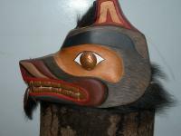 Northwest Coast - Bear Headdress - Western Red Cedar