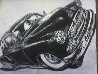 Steven Walker - Scratch Board Mixed Media - By Celena Walker, Scratch Art Mixed Media Artist