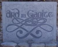 Ard Na Gaoite Hill Of Wind - Carlow Blue Limestone Other - By Alan Gallett, Carved Letter Other Artist