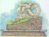 Clarion Of The Sea - Concept Design Sculptures - By Alan Gallett, Figurative Celtic Sculpture Artist