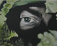All Seeing Eye - Oil On Canvas Paintings - By Thomas Peterson, Original Painting Artist