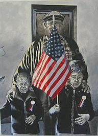 America - American Pride - Oil On Canvas