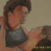 The Love Of My Life - Colored Pencil Drawings - By Rita Thompson, Romance Drawing Artist