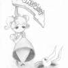 One Way - Pencil  Paper Drawings - By Dyamond Denmark, Black  White Drawing Artist