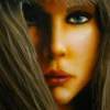 Close Up - Airbrush Paintings - By Cris Alex, Fantasy Art Painting Artist