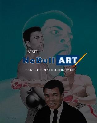 Traditional Art - Muhammad Ali Haj - Prismacolor Pencils On Bristol