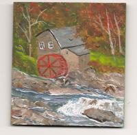 1 - Old Grist Mill - Arcylic