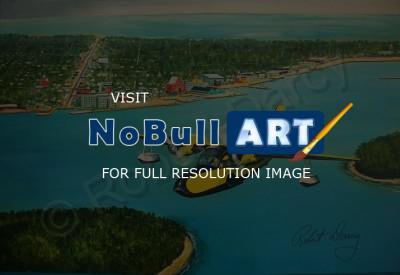 Available - Jimmy Buffett Over Key West - Acrylic