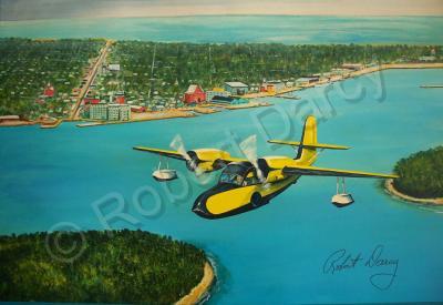 Available - Jimmy Buffett Over Key West - Acrylic