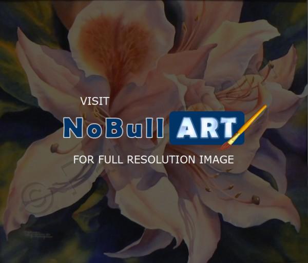 Floral - Azalea Blast - Watercolor