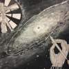 Vitrubian Space Dart - Acrylics Pencil  Paper Drawings - By Alexander Suarez, Realism Drawing Artist