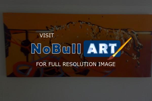 Canvas - No Title - Aerosol - Spraypaint