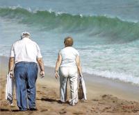 Finding A Nice Spot - Acrylics Paintings - By Bryan Hible, Realism Painting Artist