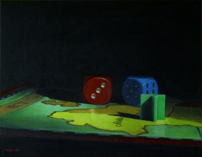 Still Life - Risky Business - Acrylics