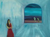 Alessandriart - Tis Man Praying - Oil On Canvas