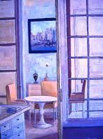 Doors - Acrylic On Canvas Paintings - By Rolando Lambiase, Realism Painting Artist