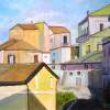 Agropoli - Acrylic On Board Paintings - By Rolando Lambiase, Impressionism Painting Artist