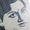 Beautiful Lady Face - Black Indian Ink And Pen Drawings - By R Shankari Saravana Kumar, Line Art Work Drawing Artist