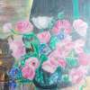 Flower Vase - Oil Pastel Photography - By R Shankari Saravana Kumar, Oil Pastel Photography Artist