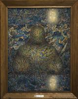 Mystic Art - A Vision Silent Avatar - Oil On Canvas