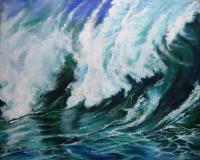Waves - Breaking Glass - Acrylic