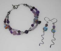 Whisper Bracelet By Cats Eye Gems - Natural Gem Stones Jewelry - By Melanie Herridge, Natural Gemstones Jewelry Artist