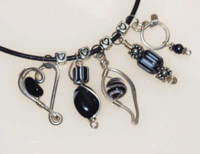 Cats Eye Gems - Appaloosa - Black By Cats Eye Gems - Sterling And Fine Silver