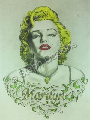 Tv  Movies - Marilyn - Pencil  Paper