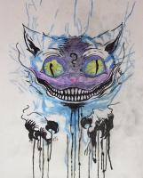 Were All Mad Here - Pencil  Paper Drawings - By Steph Deskins, Traditional Drawing Artist