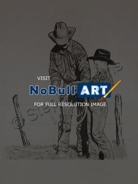 Country - Roping Lessons - Pencil  Paper