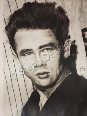 Tv  Movies - James Dean - Pencil  Paper