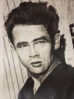 James Dean - Pencil  Paper Drawings - By Steph Deskins, Traditional Drawing Artist