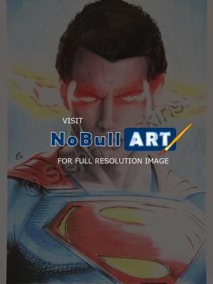Superhero - Superman - Pencil  Paper