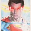 Superman - Pencil  Paper Drawings - By Steph Deskins, Traditional Drawing Artist