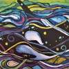 Orca - Acrylic On Canvas Paintings - By Joseph Cardinal, Abstract Painting Artist