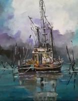 Abstract - Safe Harbor - Acrylic On Canvas