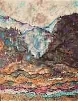 Abstract - Montana - Acrylic On Canvas