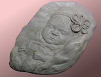 Little Millie - Clay Sculptures - By Thomas Lawler, Realistic Sculpture Artist